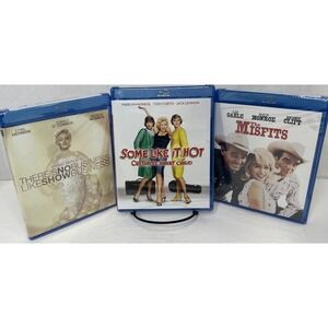Marilyn Monroe Blu-ray Set Some Like It‎ Hot The Misfits No Business Like Show